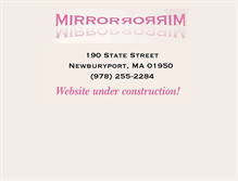 Tablet Screenshot of mirrormirrornewburyport.com